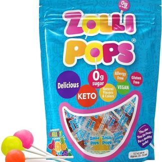Леденцы Zollipops Clean Teeth Pops, против кариеса, набор из 25 штук (лимит) от Zollipops.