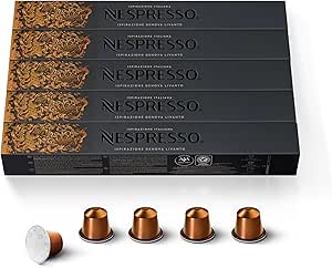 Капсулы Nespresso Original Line, Livanto, кофе эспрессо средней обжарки, 50 шт.