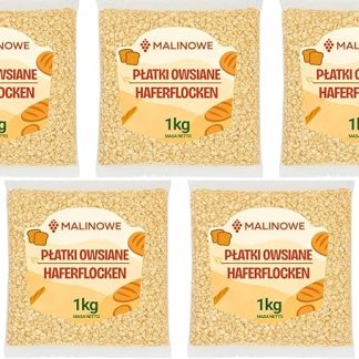 Набор овсяной каши с малиной, 5 порций по 1 кг.