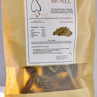 Морель (или сморчки) - целые грибы - вяленые на солнце - маринованные вручную - 100 г