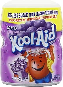 Напиток Kraft Kool-Aid со вкусом винограда, 1 упаковка (1 упаковка 538 г)