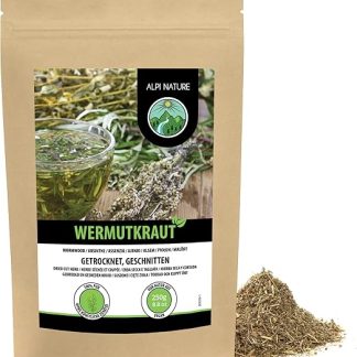 Чай Alpi Nature с полынью, 250 г, рассыпной чай, бережно высушенная и нарезанная полынь.