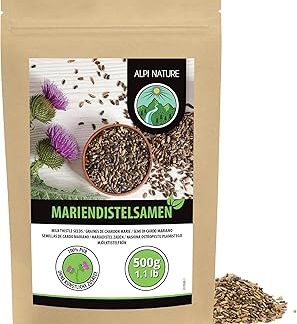 Alpi Nature Mary Thistle All (500 г) 100% натуральный и чистый, бережно высушенный, веганский продукт