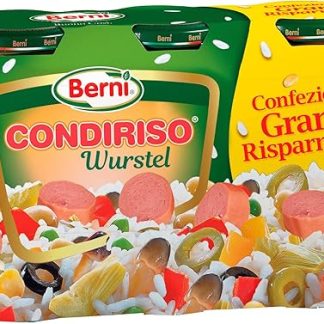 Приправа Berni Converse Wurstel для холодного риса и салатов - 3 банки по 285 г