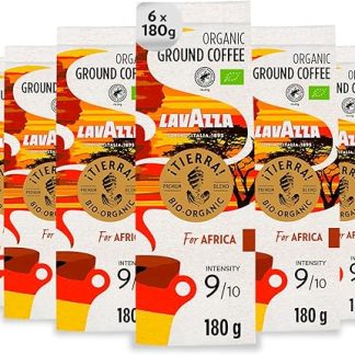 Лавацца Тьерра! Для Африки молотый кофе, арабика и робуста, 180 грамм