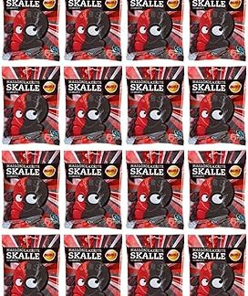 Батончики Bubs Skull со вкусом малины и лакрицы, 24 пакетика по 90 г.