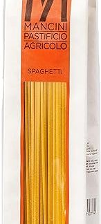 Паста Манчини - Спагетти 500 г - Упаковка в прозрачном конверте