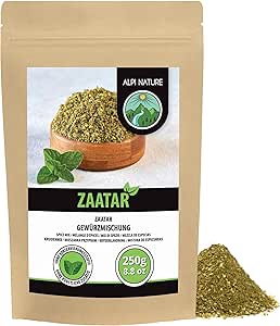 Смесь специй для заатара Alpi Nature 250 г, ливанская смесь специй для заатара.