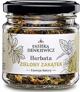 Чай Zielony Zakątek листовой 40г - Натуральные смеси - Фруктовый - Полезный - Ароматный