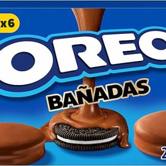 Печенье Oreo с какао-порошком, ванильной начинкой и какао-глазурью, 246 г (12 штук)