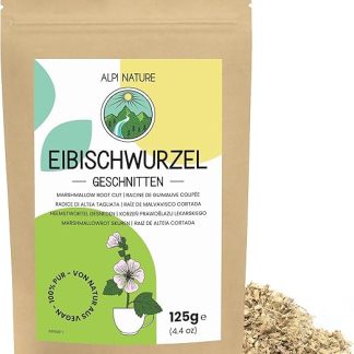 Чай из корня алтея Alpi Nature, 125 г, нарезанный неочищенный корень алтея для приготовления чая.