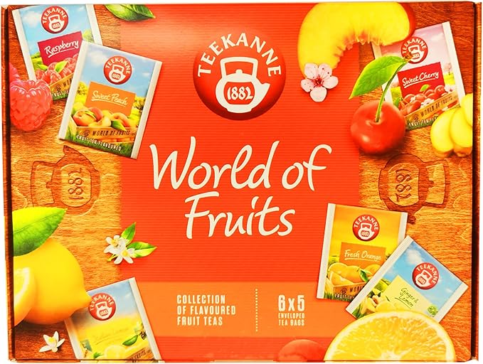 Teekanne World of Fruits (НОВОЕ ИЗДАНИЕ) — Коробка для выбора фруктового чая — 6 Geschmacksrichtungen * 5 Tb
