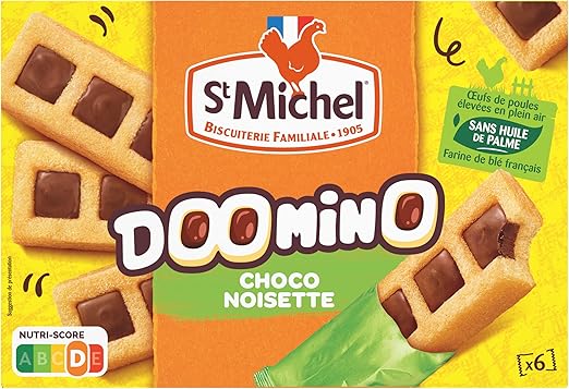 ST.MICH.DOOMINO CHOC/NOIS180G
