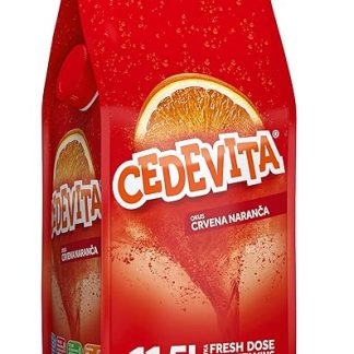 Сок Cedevita со вкусом красного апельсина, 1 кг, дает 13 л безалкогольного сока.