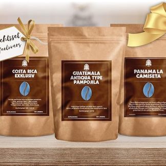 Рождественский кофейный набор для любителей кофе | Набор кофе из Центральной Америки | Горные кофейные зерна | 300 г | Кофейный набор