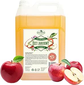 Яблочный уксус нефильтрованный непастеризованный LIVING, 5 л, банка Matka Vinegaru