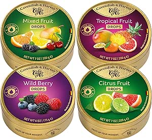 Набор фруктов C&H 4x200 г/175 г