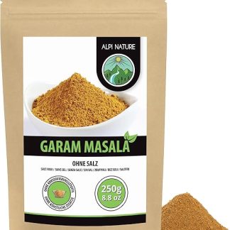 Alpi Nature Гарам Масала Порошок 250г, приправа для курицы Тикка Масала, индийские специи