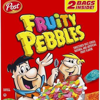 Хлопья Post Fruity Pebbles, 2 пакета по 40 унций.