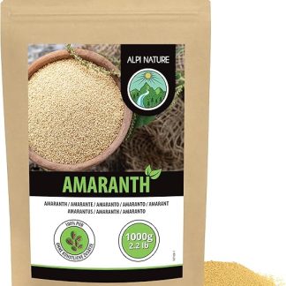 Амарант Alpi Nature (1 кг) 100% натуральный амарант без добавок, идеально подходит к коровяку и каше на завтрак.