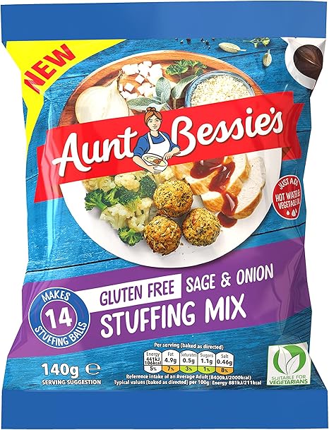 Безглютеновая начинка Aunt Bessies, 140 г