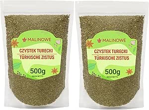 МАЛИНА ЦИСТУС СУШЕНАЯ Cistus Incanus трава Türkiye 2x500г