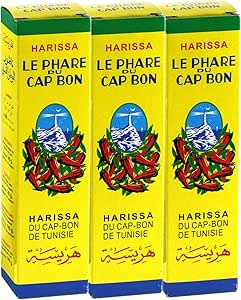 3x140 г соуса Le Phare du Cap Bon Harissa (3 больших тюбика)