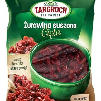 Сушеная нарезанная клюква 1000 г Targroch