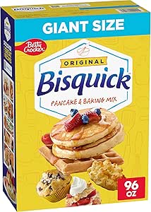 Смесь для блинов и выпечки Betty Crocker Bisquick Original, большой размер, 96 унций.