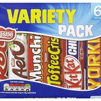 Набор из 6 стандартных шоколадных батончиков Nestle, 264 г.