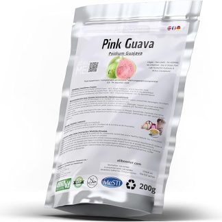 Экстракт розовой гуавы (Psidium Guajava) - порошок 200 г, 100% натуральный, без добавок - для супов, напитков, выпечки.