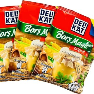 Традиционный румынский суп Bors Magic Original – из сердца Румынии, незаменимый ингредиент для супа, 3 x 20 г каждый.