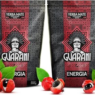 Guarani Energy 1 кг Стимулирующий йерба мате с гуараной 1000 г Высокий стимулирующий потенциал Сила натурального кофеина Чай йерба мате из Парагвая