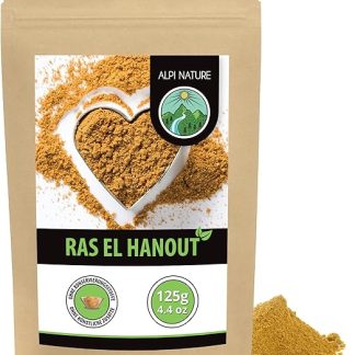 Alpi Nature Ras El Hanout 125 г, смесь специй Ras El Hanout, марокканская приправа для приготовления блюд.