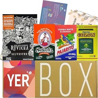 Чайный набор Йерба Мате: Пахарито Традиционный 250 г + Рувича Натива 250 г + Selecta Традиционный 250 г + Колон Традиционный 250 г