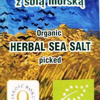Органическая растительная морская соль 10 г с натуральным йодом