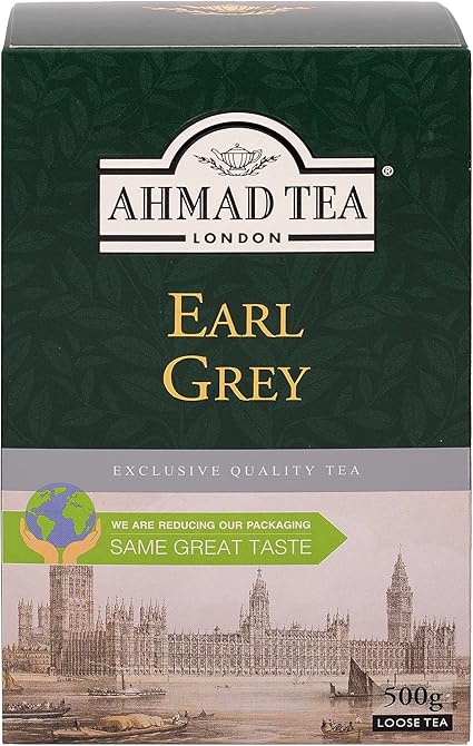 Черный листовой чай Ahmad Tea Earl Grey – упаковка 500 г.