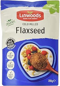 Linwoods – Молотые органические семена льна – 200 г