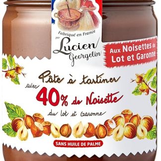 Люсьен Жоржелен Паштет à tartiner aux Noisettes du Lot et Garonne, 40% слой грецкого ореха