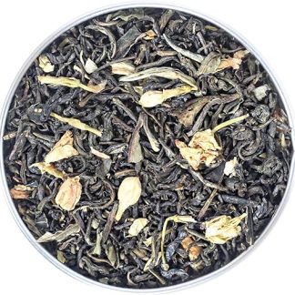 Чай Mystic Brew Teas: китайский жасминовый личи-чай - листовой зеленый чай