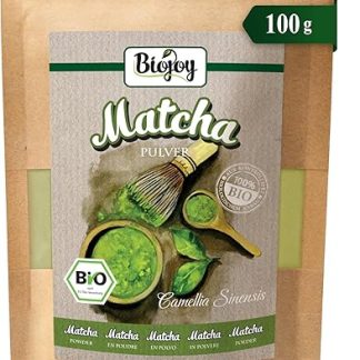 Органический порошок зеленого чая матча Biojoy (100 г)