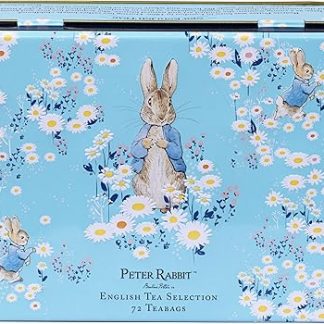 Чай New English Teas Peter Rabbit Daisies в жестяной коробке, 72 пакетика.