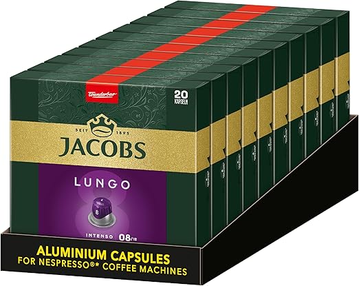 Кофейные капсулы Jacobs, 200 штук