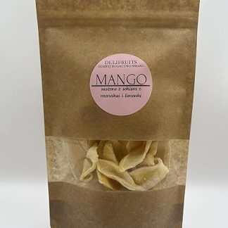 Сушеное манго с маракуйей и соком лайма, 500 г. Вкусные и сочные фрукты.