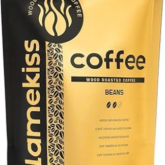 Кофейные зерна Flamekiss 250 г – высококачественные зерна арабики и робусты для эспрессо, обжаренные в дровяной печи, обеспечивающие насыщенный аромат и насыщенный вкус.