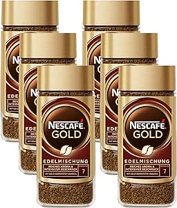 Nescafe Gold 200 г, благородная смесь