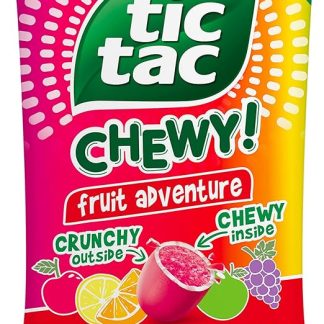 Жевательные фруктовые конфеты Tic Tac Chewy Fruit Adventure, 200 мл