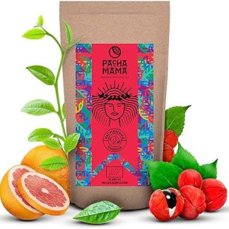 Гуайуса Пачамама Энергетическая 0,25 кг Органическая гуайуса из Эквадора, 250 г Сильный стимулирующий эффект С гуараной Родственник йерба мате Нежный вкус Альтернатива кофе Традиционный индийский настой