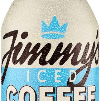 Ледяной латте от Jimmy's Iced Coffee оригинальный вкус упаковка из 12 бутылок по 275 мл освежающий кофе холодного заваривания в банках из сертифицированных зерен арабики