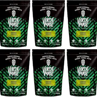 Зеленый мате с лимоном и мятой Йерба мате Зеленый мате с лимоном и мятой - бразильский йерба Чай йерба мате из Бразилии (3000)